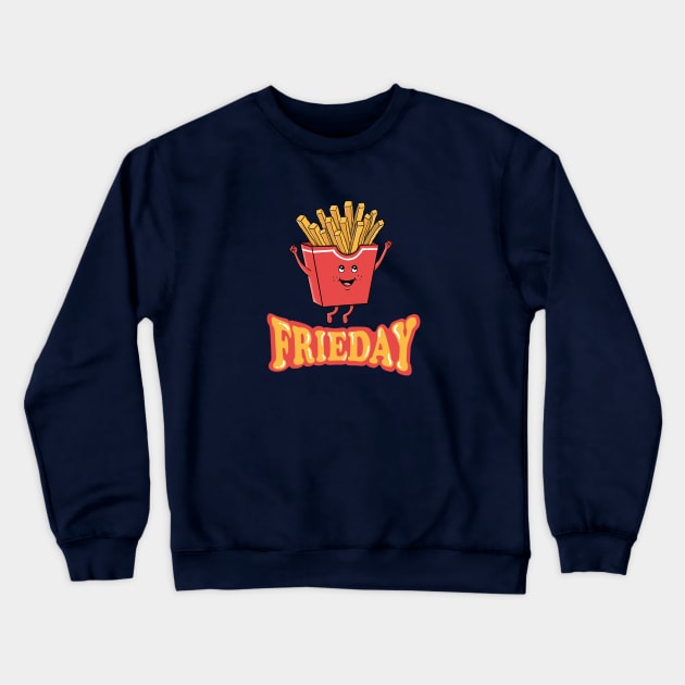 Funny fast Food Crewneck Sweatshirt by coffeeman